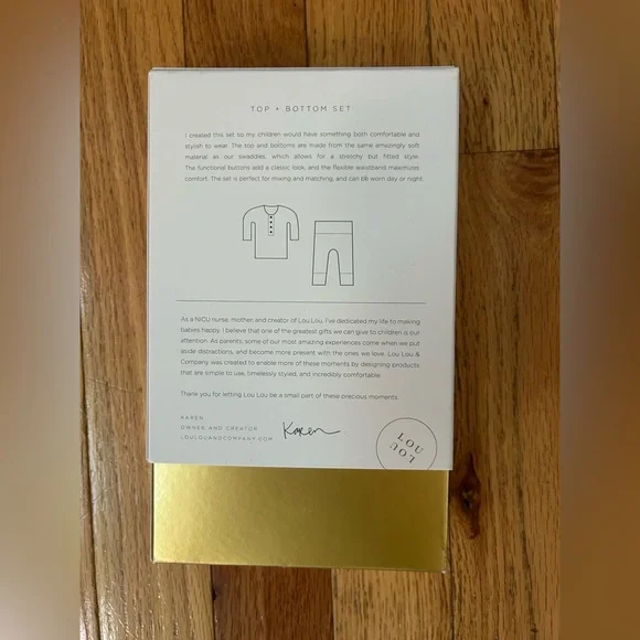 Lou Lou And Company Top & Bottom Set - Picture 2 of 3